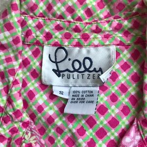 Lilly Pulitzer Tops - Vintage Lilly Pulitzer Button-Down Shirt Lilly Pulitzer Tops - Vintage Lilly Pulitzer Button-Down Shirt